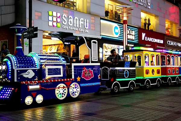 Fashionable Carnival Train Rides for Sale with Colorful LED lights